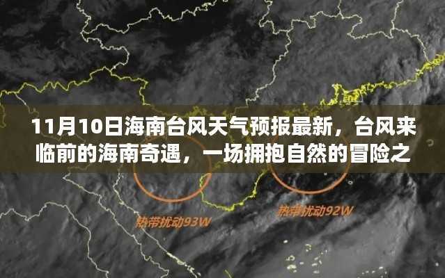 海南台风天气预报最新消息,台风来临前的冒险之旅,拥抱自然的奇遇