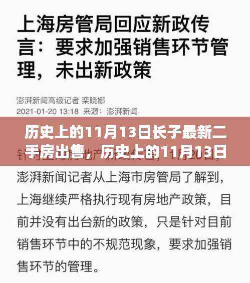 历史上的11月13日长子房产市场新机遇,最新二手房出售动态探索