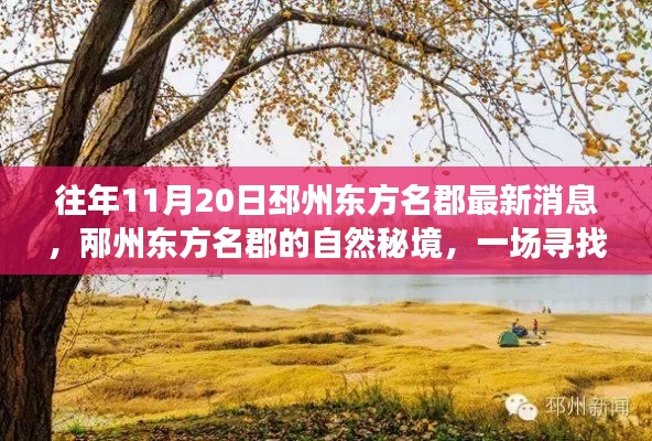 邳州东方名郡自然秘境秋日之旅,探寻内心平静之旅