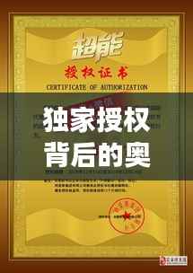 独家授权背后的奥秘与价值,范文展现独特力量