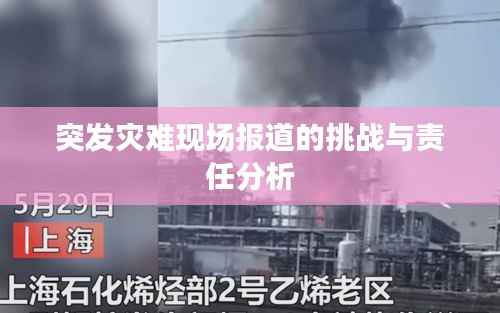 突发灾难现场报道的挑战与责任分析